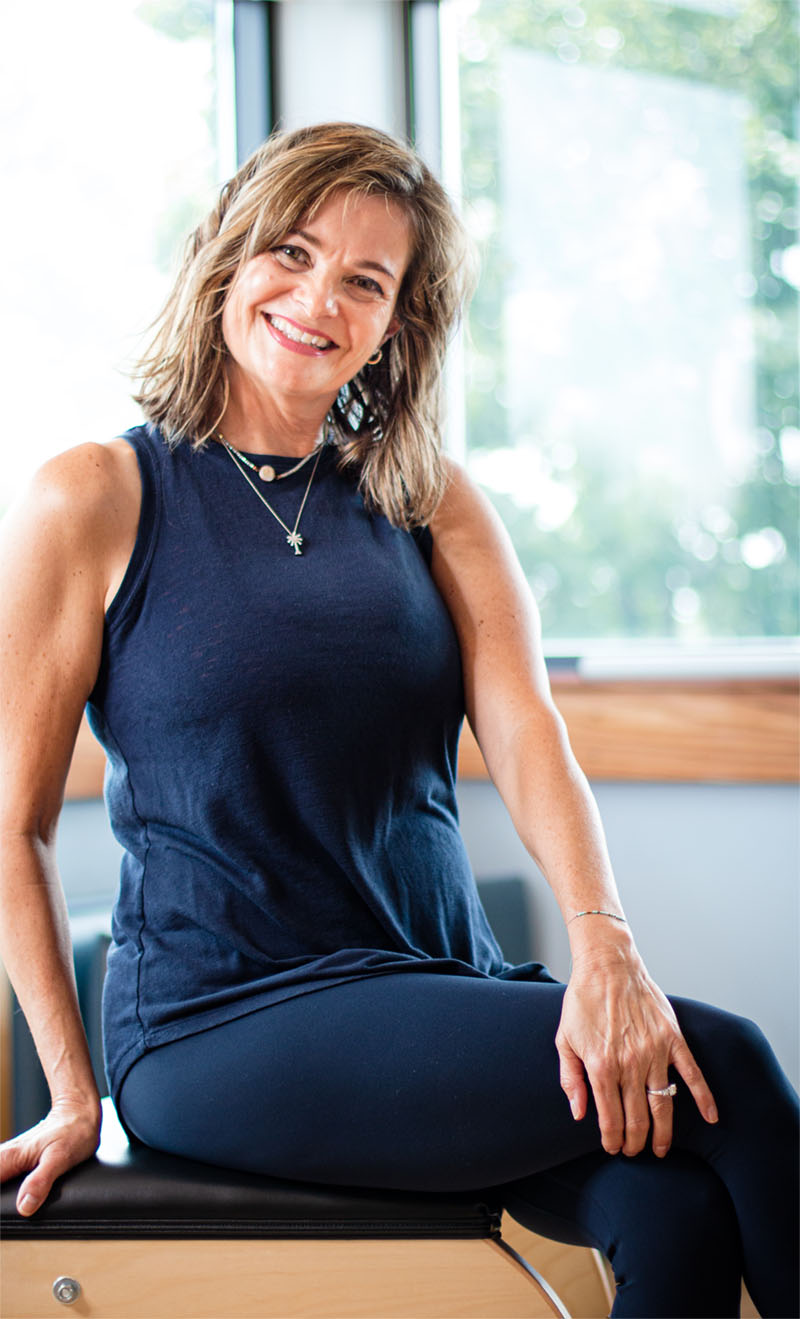 Karen Wilder, Romana's Pilates certified Pilates teacher